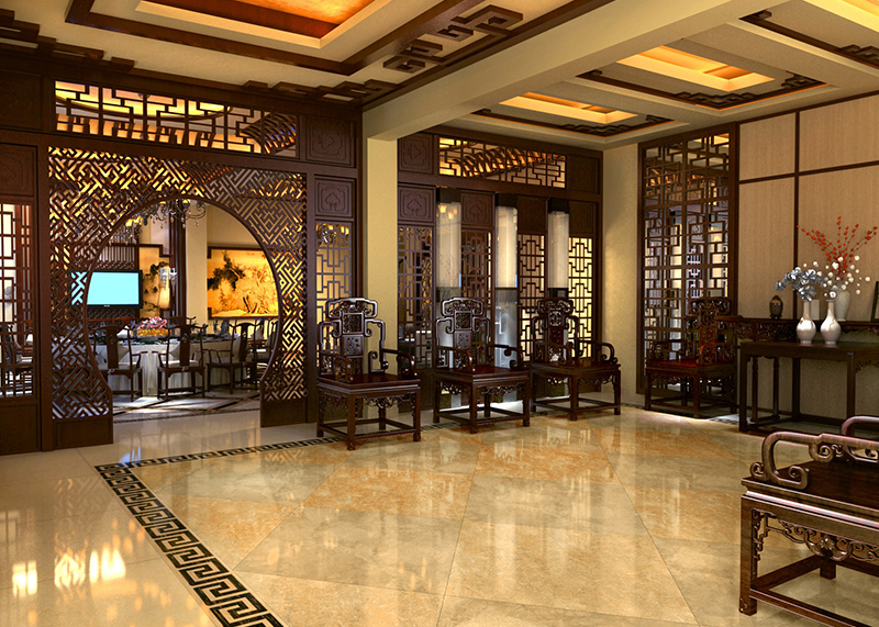 <b>大湖御园别墅 470平 中式风格</b>